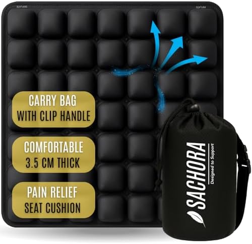 Inflatable Travel Seat Cushion for Airplane & Office – Airplane S...