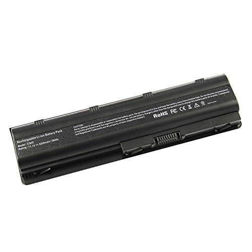 Laptop/Notebook Replacement Battery for HP Spare 593553-001, HP Compaq Presario CQ32 CQ42 CQ43, HP Pavilion dm4 g4 g6 g7 DV3-4000 DV5-2000 DV6-3000 DV7-6000, COMPAQ 435 436, fits HP MU06