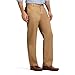 IZOD Men's American Chino (Inert Flat-Front or Pleated) Classic-Fit Pants, English Khaki, 44W x 30L