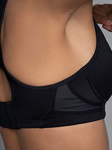 Image of Halftone Print Sports Bra (L, Black6)