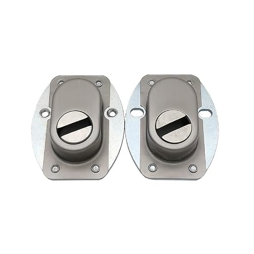 Zamek od drzwi 1 szt. Blokada antykradzieżowa ze stali nierdzewnej CapLock Protector Key Hole Plug Typ uniwersalny (Color : Xhl 22mm)