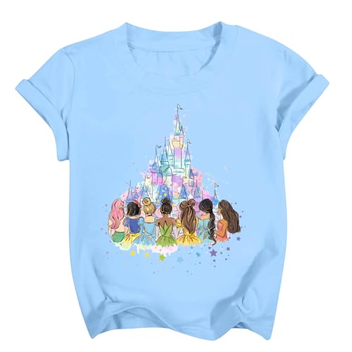 Image of Magical Shirt for Girl: Magic Kingdom Prinecess Tshirt Princess Shirts Youth Girls Cute Family Vacation Trip Tee