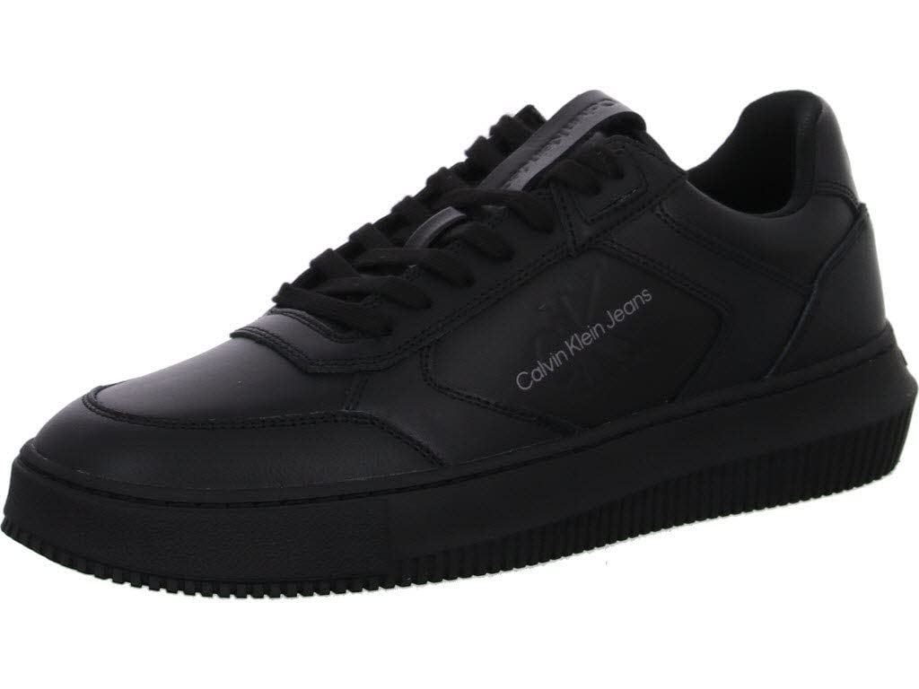 Calvin Klein Jeans Chunky Cupsole Laceup LTH Mono - Zapatillas para hombre, color negro