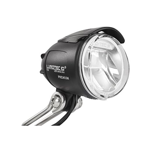 Busch u. Müller Lumotec IQ Cyo Premium Senso Plus Dynamo Bike Lights Black Dynamo Bike Lights