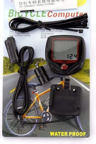 Bicycle speed meter, there are 15 functions