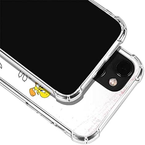 Skinit Clear Phone Case Compatible with iPhone 13 Mini - Officially Licensed Looney Tunes All Together Design