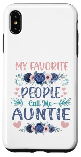 My Favorite People Call Me Auntie 킢ԕ ̓ X}zP[X iPhone XS Max p