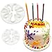 （Set of 2）Paint Splatter Cookie Cutter Set,Hand Love Sign Cookie Cutter,CupCake Decorating Gumpaste Fondant Mould