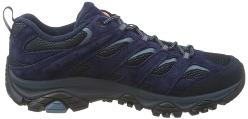 Merrell Merrell Mens Moab 3 GTX Leather Textile Navy Shoes 8 US