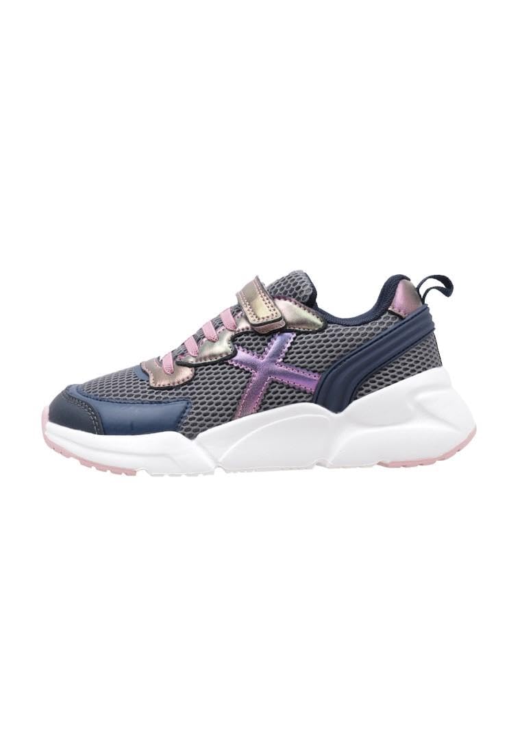 Munich Mini Track VCO, Girls Sneakers, Black 068, 8 UK Child