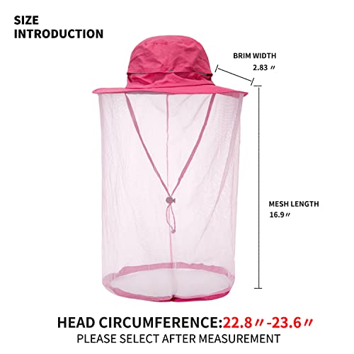 Sombrero para Pesca con Protección Solar y Red Mosquitera miniatura 4