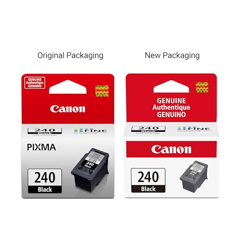 Image of Canon PG-240 Genuine Black Ink Cartridge, Compatible with MG2120 /3120 /4120, MX512 /432 /472 /372 /392 /522 /532 /452, MG2220 /3220 /4220 /3520 /3620, TS5120