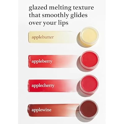 NOONI Best Lip Duo - Korean Appleginseng Lip Oil & Applebutter lip mask | Lip stain, Shear Butter, Vitamins, Nourishing Treatment for Dry Lips, Overnight Moisturizer
