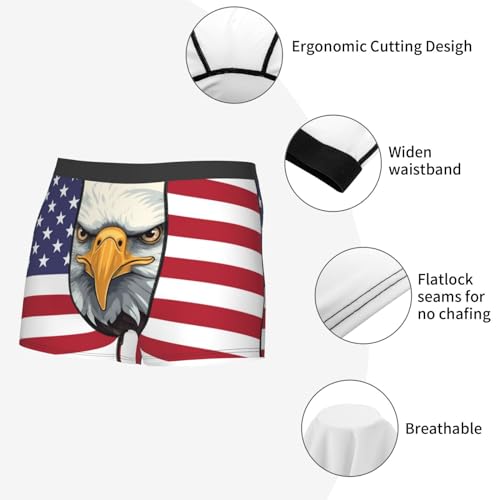 Custom Men's Boxer Briefs with Photo Personalized Underwear for Men Customized Cool Comfortable Boxer Shorts, Small-XX-Large4