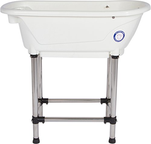 Flying-Pig-Pet-Dog-Cat-Portable-Bath-Tub-White-375x195x355 Flying Pig Pet Dog Cat Portable Bath Tub White 375x195x355
