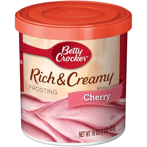 Betty Crocker Rich & Creamy Cherry Frosting 16 oz (Pack
