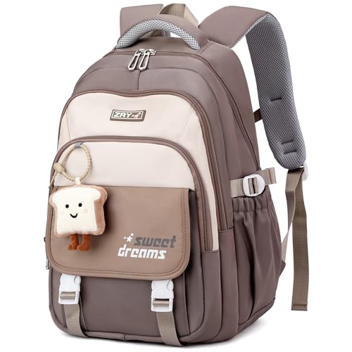 Makukke Schulrucksack Teenager, Schulranzen Mädchen 5.klasse 30L Stauraum...