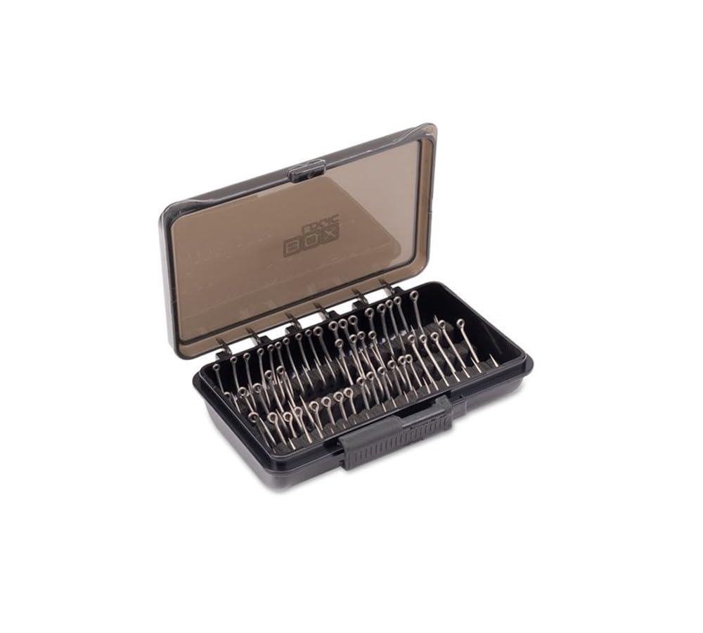 Boîte à Crochets Nash Hook Box – Rangement Pratique Et Protection Logic Pour Hameçons, Mousse Haute Densité, Disponible En Deux Tailles
