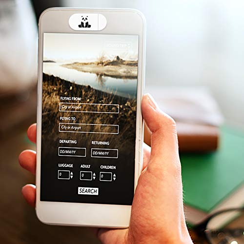 UKCOCO 3Pcs Tampa Deslizante da Webcam Bonito CÃ¢mera Panda Tampa de Privacidade Bloqueador de Slide