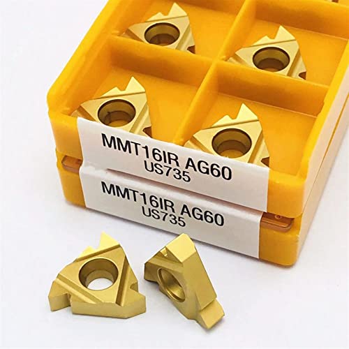 Herramienta de torneado roscas MMT16IRAG60 UE6020 carburo miniatura 6