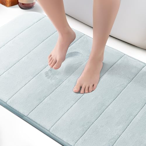 Tapis de bain en mousse absorbant et antidérapant lavable en machine