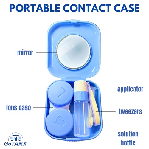 Gotanx Contact Lens Travel Kit Bundle With Renu Multipurpose Contact Lens Solution Travel Size thumb #1