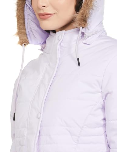 Image of Qube By Fort Collins Women's Nylon & Net Nylon Standard Length Jacket