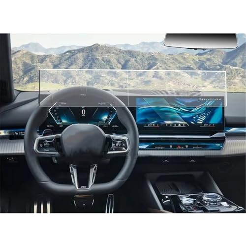Protector cristal templado BMW i5 eDrive40 evita arañazos en pantalla de 12.3" 2