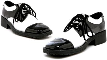 ELLIE SHOES Mens Fred (Black/White) Adult Shoes Polyester Small (8-9) US | Image 1