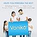Voniko 3 Volt CR2032 Battery 6 Pack – Lithium Batteries – 2032 Button Battery Flat – 7 Years Shelf Life