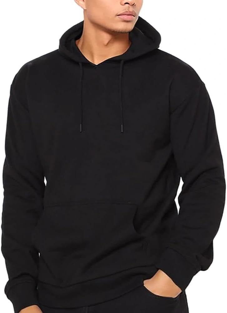 Casual Unisex Hoodies Sweatshirt for Men Women, Comfortable Lightweight Fleece Adult Pullover with Pockets - Image 2