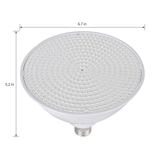 45W 120V Led Pool Light Bulb For Inground Pool,Pool Light Bulb Compatible With Pentair Pool Equipment,Pool Led Lights For Inground Pool,Led Pool Light Bulb With Remote Control #TOP1