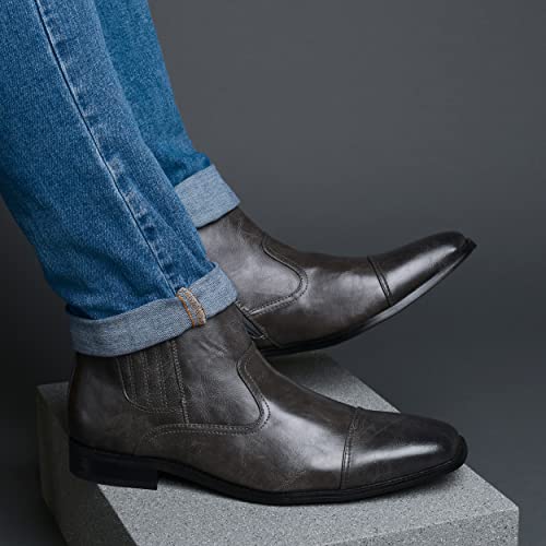 Image of Vance Co. Men's Alex-gry-090 Chelsea Boots