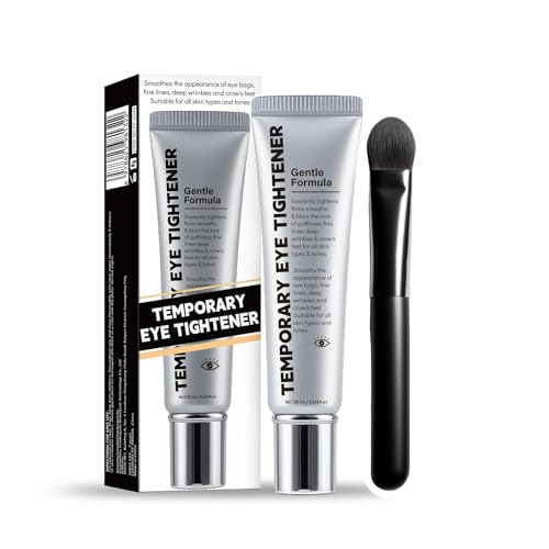 Perfection Eye Tightener, crema tensora instantánea para debajo de los ojos con pincel, crema tensora hidratante suave para el cuidado de la piel, reduce las líneas de expresión, las bolsas (1)