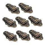 Loquet à moraillon : fabriqué , loquet de verrouillage boîte est solide et ne pas facilement endommagé, loquet à moraillon à bascule