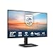 Philips 27E1N1600AE - 27 Zoll QHD Monitor, Lautsprecher, höhenverstellbar (2560x1440, 100Hz, HDMI 1.4, USB-C (65W PD), USB Hub) schwarz