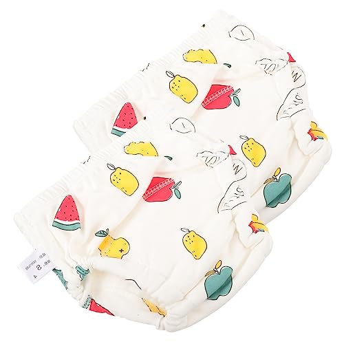 COLLBATH Pantalones De Entrenamiento Reutilizables Algodón Para Recién Nacidos y Niños Pequeños