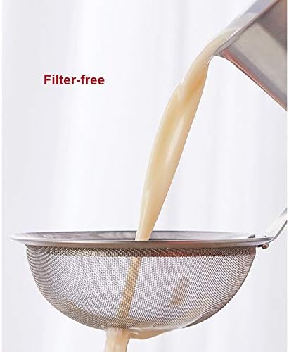 1000ML Small Soymilk Machine Fully Automatic Multi-functional Desktop Juicer Household Kitchen Cooking Cup Heating Filter-free