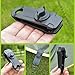 Bloepum 10pcs Outdoor Camping Tent Windproof Reusable Fixing -Clips Clamps Tarp Cord Buckle Tensioner Tent Red