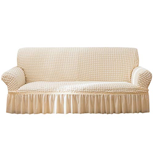 Housse de canapé extensible antidérapante universelle pour protéger votre salon 2 places