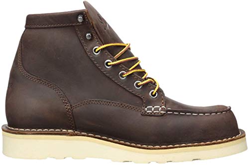 Danner Men's 15563 Bull Run Moc Toe 6" Work Boot, Brown - 13