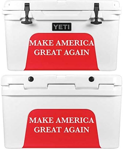 Skinit Decal Skin Compatible with YETI Tundra 45 Hard Cooler - Originally Designed Make American Great Again Design