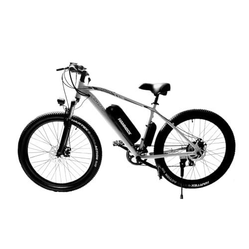 Image of Hammock Electric Bike | 27.5 inch Tyres x 2.40 inch Width | 25 km /h Speed | 250W Motor | Disc Brakes | 5-Level Pedal Assist | 10.4Ah NMC Detachable Battery | Spring Front Suspension | Havells Grey