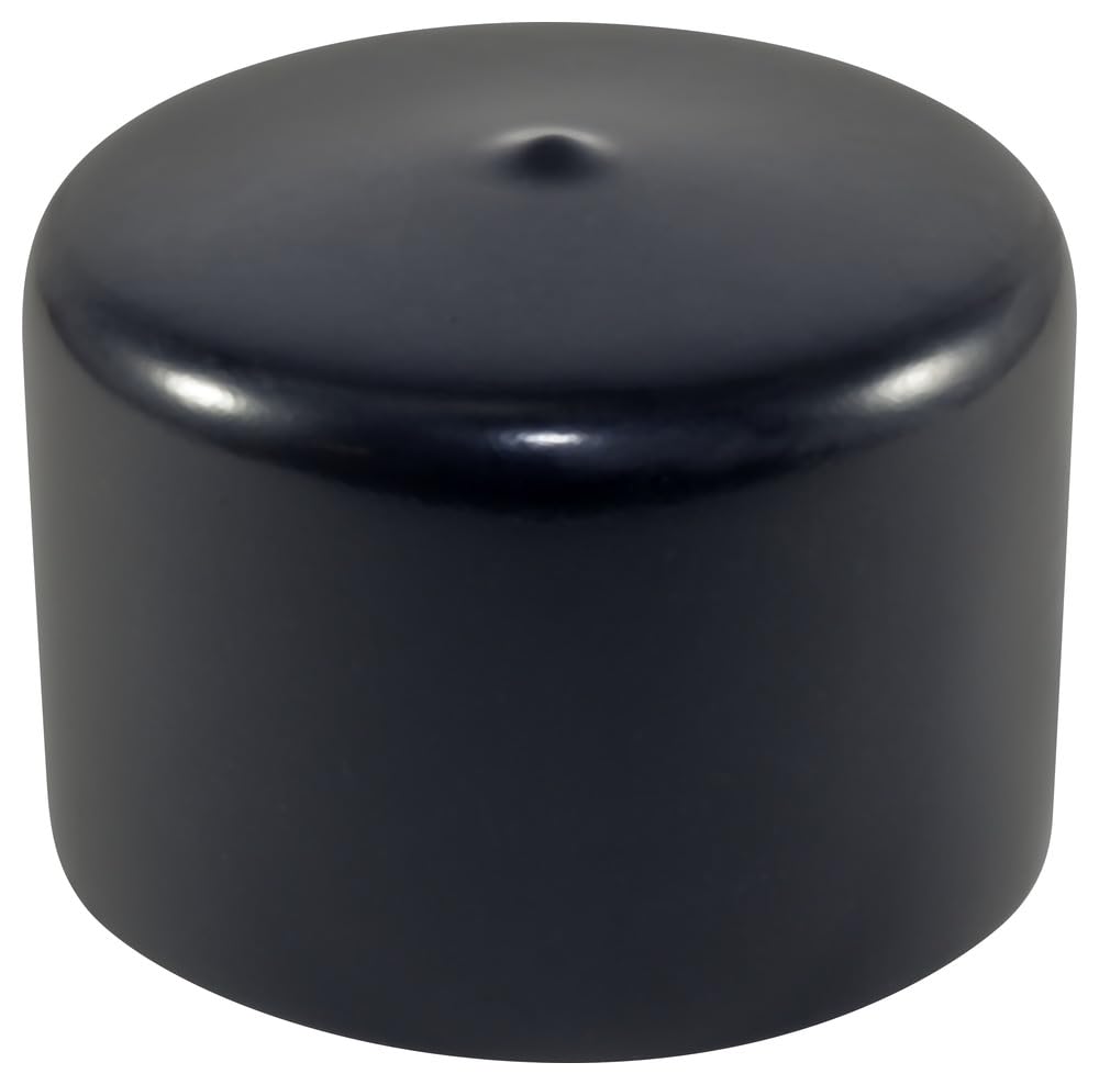 Caplugs HVC-140-16 HVC Series - Flexible Round Caps 100 Pack, Black Vinyl 0.140" W x 1.000" L - Thread Protectors, Dust - Moisture Seals, Masking, Painting, Limited High Temp Exposure (99390068)