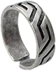 Titan Pattern Model Adjustable Mens Ring