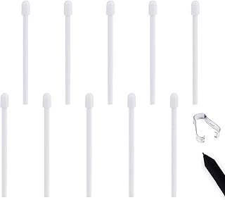 10pcs Pen Nibs Replacement for Remarkable 2, Maker Pen Tip Replacement with Install Tool Stylus Nib Painting Writing Accessories for Remarkable 1&2 Remarkable Maker Plus (White)