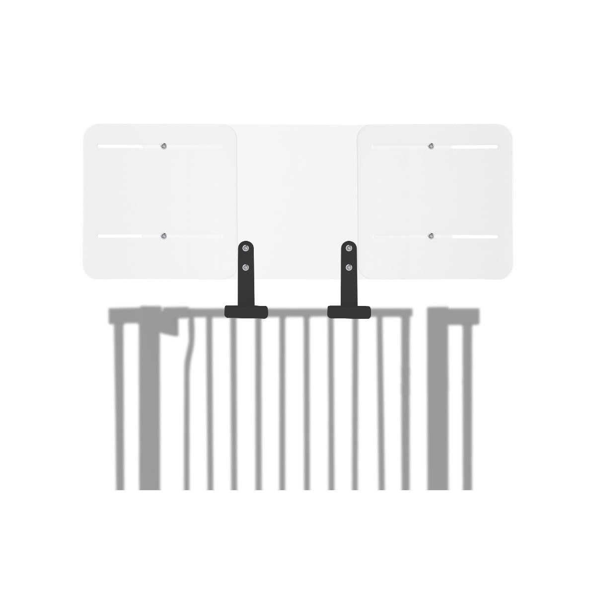 Photo 1 of Lumizone Pet Gate Height Extension Kit Black