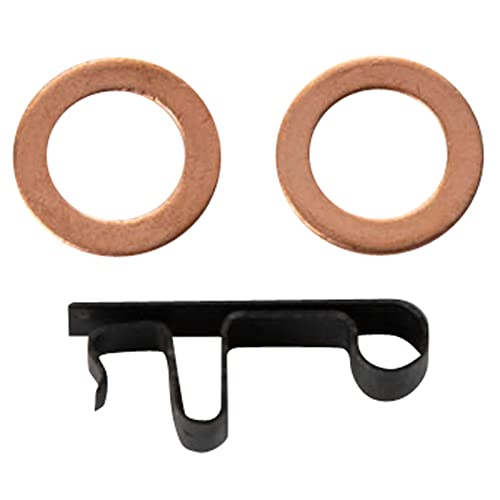 Image of TRQ Rear Brake Caliper Set Zinc Coated Brackets Compatible with 1998-2003 Subaru Forester 1999-2003 Impreza