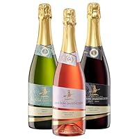 Hex vom Dasenstein Pinot Sekt Probierpaket mit Pinot brut, Pinot Rosé & Pinot Noir - KLASSISCHE FLASCHENGÄRUNG - Winzersekt aus Baden (3 x 0,75l)