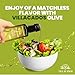 Villacados Extra Virgin Olive & Extra Virgin Avocado Oil Blend, 100% Pure Cold Pressed, Naturally Blended, Unrefined, Cooking, Frying, Grilling, Marinades & Dressings 8.5oz